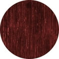 thumbnail image 1 of Ahgly Company Indoor Round Oriental Red Modern Area Rugs, 3' Round, 1 of 4