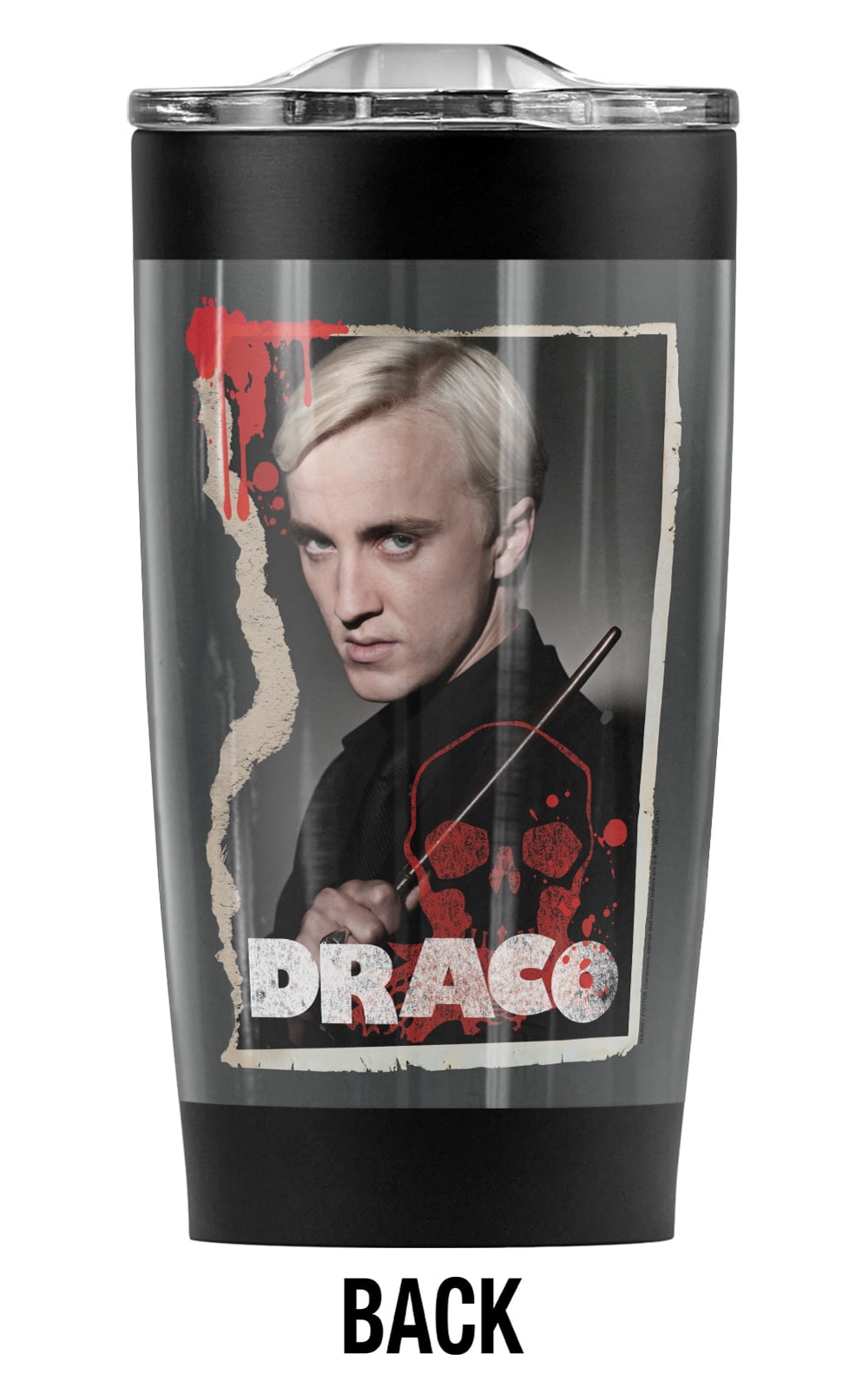 Harry Potter Tervis Clear Insulated Coffee Mug Cup XL Draco Latin
