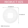 thumbnail image 2 of 2pcs Canning Jar Lids Replacement Silicone Lids Mason Jar Lids with Hole for Mashing, 2 of 8