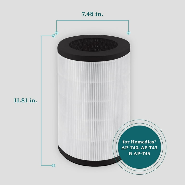 Homedics replacement 360 hepa filter discount