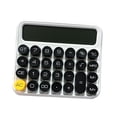 thumbnail image 3 of Portable Desktop Calculator Large Display Big Button 12 digits for White, 3 of 8