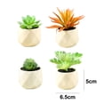 thumbnail image 2 of Mini succulents indoor home decoration simulation plant, 2 of 5