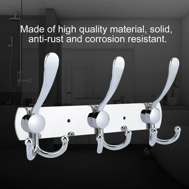Perchero multifuncional BuyWeek ganchos de acero inoxidable para colgar en la pared