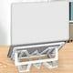 thumbnail image 4 of Soporte portátil para computadora portátil Soporte de aluminio Plegable Más fácil y escribir Robusto con almohadillas de silicona , Blanco CUTICAT soporte para laptop, 4 of 8