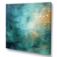 thumbnail image 2 of Designart "Blue Oasis III" Abstract Landscape Wall Decor, 2 of 5