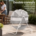 thumbnail image 4 of Dream On Me Karley Bassinet, Grey, 4 of 10