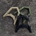 thumbnail image 2 of GLFILL 2pcs Camping Lantern Hanging Buckle Flashlight Tent Lamp Hooks Flashlight Hanger A-Yellow, 2 of 7