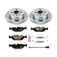 thumbnail image 3 of Power Stop Rear Stock Replacement Brake Pad and Rotor Kit KOE4804 Fits 1987 BMW 325, 3 of 8