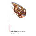 thumbnail image 2 of OULII 12Pcs Portable Colored Ribbon Streamers for Gymnastics and Dance, 2 of 8