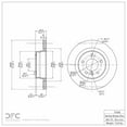 thumbnail image 2 of Rear Dynamic Friction Company Disc Brake Rotor 600-31068 (1) For 2006-2011 BMW 323i, 2006-2013 BMW 325i, 2007-2013 BMW 328i, 2 of 2