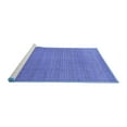 thumbnail image 2 of Ahgly Company Machine Washable Indoor Rectangle Oriental Blue Industrial Area Rugs, 7' x 10', 2 of 4