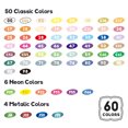 Arrtx, Acrylic Paint Markers, 60 Colors, Waterproof - Walmart.com