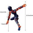 thumbnail image 5 of Figurine d'Action T13, Titan 13 avec 4 Types d'Armes et 3 Types de Mains, Figurine d'Action Imprimée en 3D-Week, 5 of 5