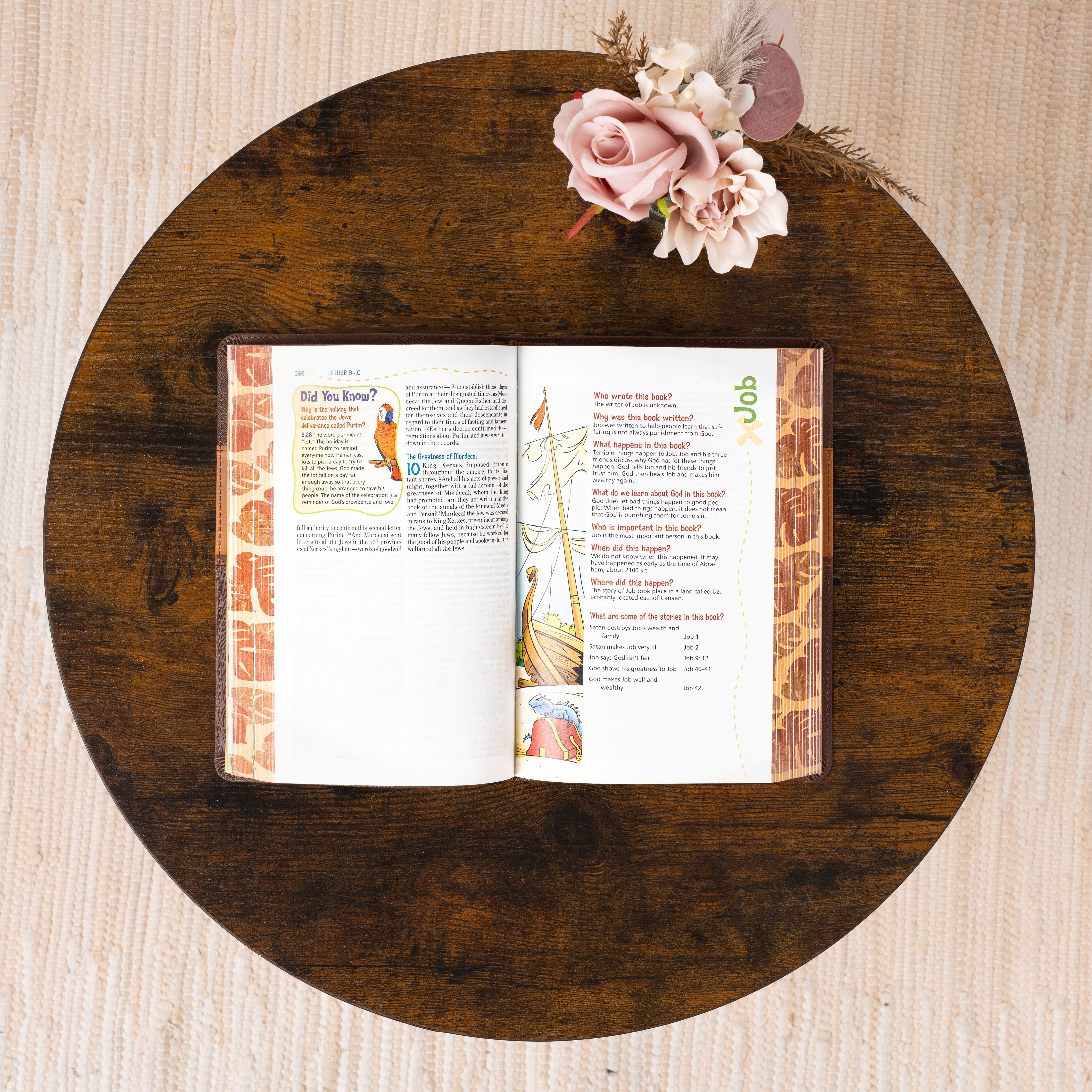 Personalized Adventure Bible for Youth, NIV Youth Bible with Name Engraved, Early Readers Custom Bible, Christian gifts, Baptism gift