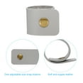 thumbnail image 4 of 12 Pcs Leather Napkin Rings Rustic Table Decor Thanksgiving Gray, 4 of 6