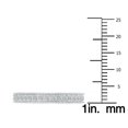 thumbnail image 4 of SZUL Women's 1/4 Carat TW Round Lab Grown Diamond Wedding Band in 14K White Gold, 4 of 6