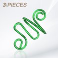 thumbnail image 3 of Uxcell 3 Pcs Anneau de Crochet Réglable Tension de Crochet pour Fournitures de Tricot Vert, 3 of 7