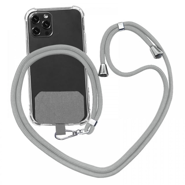 Cordón universal para el cuello para teléfono, parche de lazo con correa cómoda, universal para cualquier teléfono celular o smartphone.