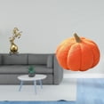 thumbnail image 2 of CoudarTitie Modern Resin Horse Figurine Centerpiece Ornament and Plush Pumpkin Pillow Decorative Sofa Cushion for Living Room Bedroom Office Decor, 2 of 8