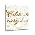 thumbnail image 2 of Celebrate Every Day Soft Sage Dots 12 x 12 Glass Wall Hanging Sign, 2 of 4