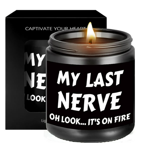 Birthday Gift For Women Man Bestfriend Her Him Male Girl Boy Teen Adult Christmas Thanksgiving Anniversary Idea 2024 Unique Ornament Decor Lavender Scented Candle Small Box Relief Relax Present