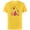 Yellow, variant on Disney Encanto Dolores Easter Flowers Sound of Spring - Short Sleeve Cotton T-Shirt for Adults - Customized-Navy