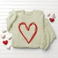 thumbnail image 4 of hotojiny Valentine's Day Sweatshirts for Women Casual Long Sleeve Crewneck Loose Pullover Fashion Spring Tops, 4 of 5