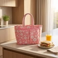 thumbnail image 5 of Portable Insulated Lunch Cooler Bag With Handle Thermal Food Storage Box For Travel Office Car Picnic And Outdoor Use, 5 of 6