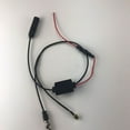 thumbnail image 3 of Car Digital Radio FM Antenna splitter Antenna amplifier cable Aerial Amplifier Splitter Cable Cord DVB Female Port Suqare Box, 3 of 8