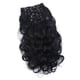 thumbnail image 2 of 7 piezas de extensiones de cabello largo y rizado, resistentes al calor a 150 °C, ligeras y naturales, con clip., 2 of 12