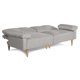 thumbnail image 5 of Sofá Cama Makora Yarvis Gris Claro Lino 3 Posiciones con Soft Foam Reclinable, 5 of 8