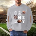 thumbnail image 2 of Wyzesi Sweatshirts en Coton Garçon Mode Rugby Décontracté Impression 3D Manches Longues Pull à Capuche, 2 of 4