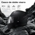 thumbnail image 3 of Casco De Motocicleta Con Visera Abatible Sport Dot, 3 of 13