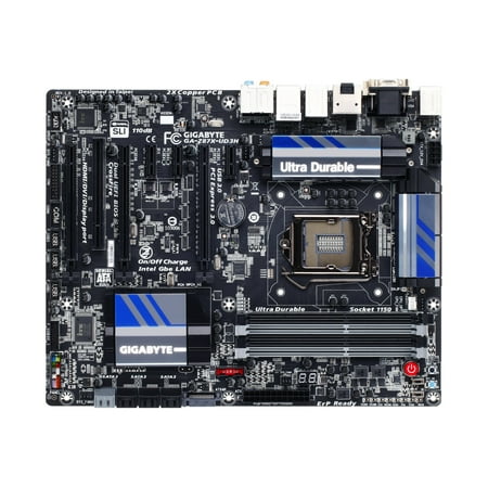 Gigabyte GA-Z87X-UD3H - 1.0 - motherboard - ATX - LGA1150 Socket - Z87 Chipset - USB 3.0 - Gigabit LAN - onboard graphics (CPU required) - HD Audio (8-channel)