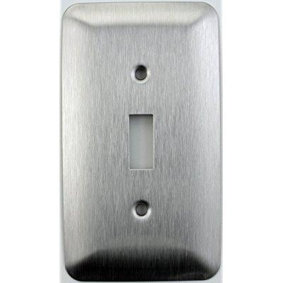 Mulberry Princess Style Satin Stainless Steel One Gang Toggle Light Switch Wall Plate Walmart Com Walmart Com