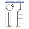 thumbnail image 6 of LmnLft Space-Saving Ball Storage Rack - Adjustable Basketball Hoop Stand with 8-Ball Capacity for Garage/Backyard, 6 of 9