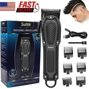 Audessy KEMEI Hair Clippers for Men, Professional Barber Clippers for Hair Cutting Cordless&Corded, Rechargeable Beard Trimmer