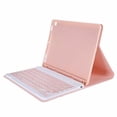 thumbnail image 2 of Funda de teclado para iPad 9, 8 o 7 - Teclado Bluetooth rosa, 2 of 4
