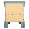 thumbnail image 5 of Glory Furniture Louis Phillipe 2 Drawer Nightstand in Teal, 5 of 5