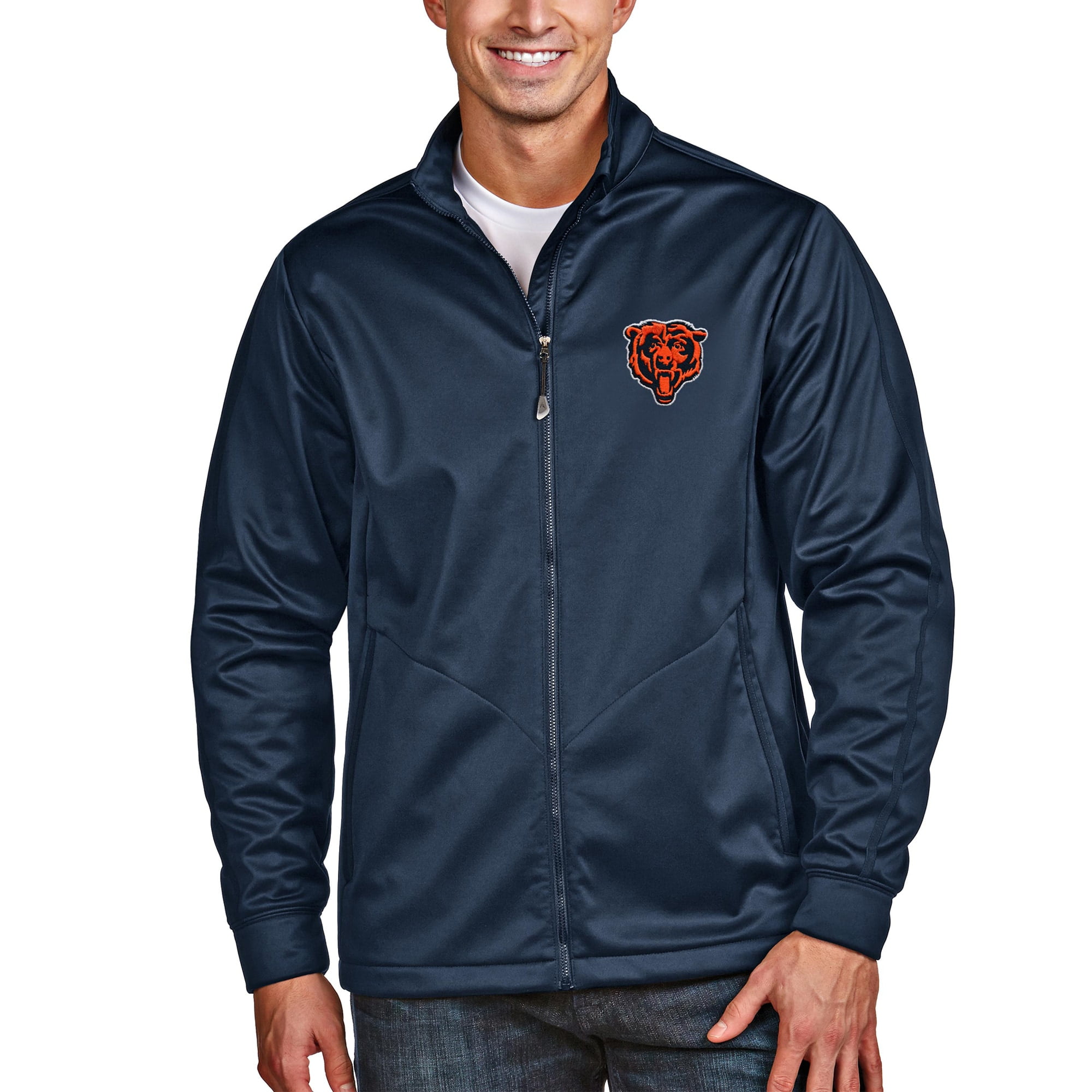 Chicago Bears Antigua Bear Head Full Zip Golf Jacket Navy Walmart Com Walmart Com Chicago Bears Antigua Bear Head Full Zip Golf Jacket Navy Walmart Com Walmart Com