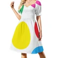 thumbnail image 3 of Sareby Short-Sleeved Dress Prom gown dress for women Dance dresses, 3 of 7
