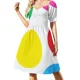 thumbnail image 1 of Sareby Short-Sleeved Dress Prom gown dress for women Dance dresses, 1 of 7