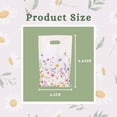 thumbnail image 2 of 100 Pcs Wildflower Plastic Gift Bags, 9.84 x 6.5 IN Wildflower Treat Bags Bulk, Reusable Spring Flower Party Favor Bags for Birthday, Wedding, Baby Shower Party Supplies, 2 of 6