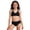Black, variant on Pandaie Girls Swimsuit Teen Crisscross Tie Back Bikini Sets Two Piece Bathing Suit Kids Comfortable Summer Swimwear 15-16 T,Hot Pink
