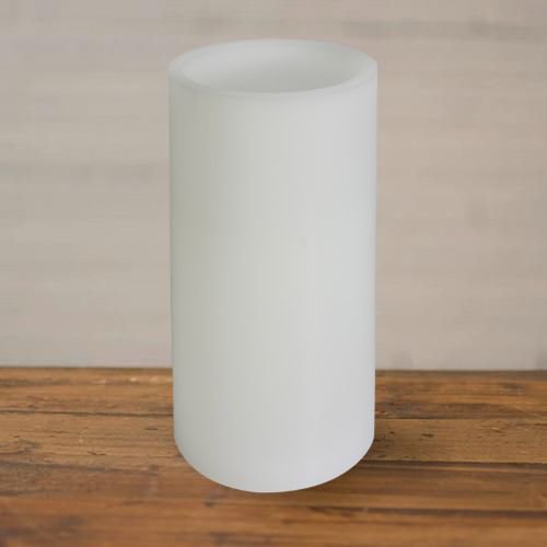 Mainstays 4x8 Inch Flameless Holiday LED Pillar Candle, White