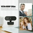 thumbnail image 6 of Easy 2K 1080P 720P 480P FullHD Webcam with Wide Angled Lens and Auto Focused for Streaming and Video Meetings, 6 of 8