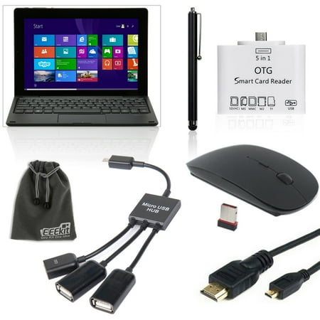 EEEKit 5in1 Accessory Bundle Starter Kit for Nextbook Flexx 10.1 Inch Tablet