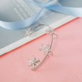 thumbnail image 4 of PENGXIANG Zircon Butterfly Earring Rotation Butterfly Ear Hook Alloy Butterfly Ear Cuff Cartilage Clips Butterfly Ear Wrap Crawler with Storage Box for Friend Sister Daily Wearing Party, 4 of 6
