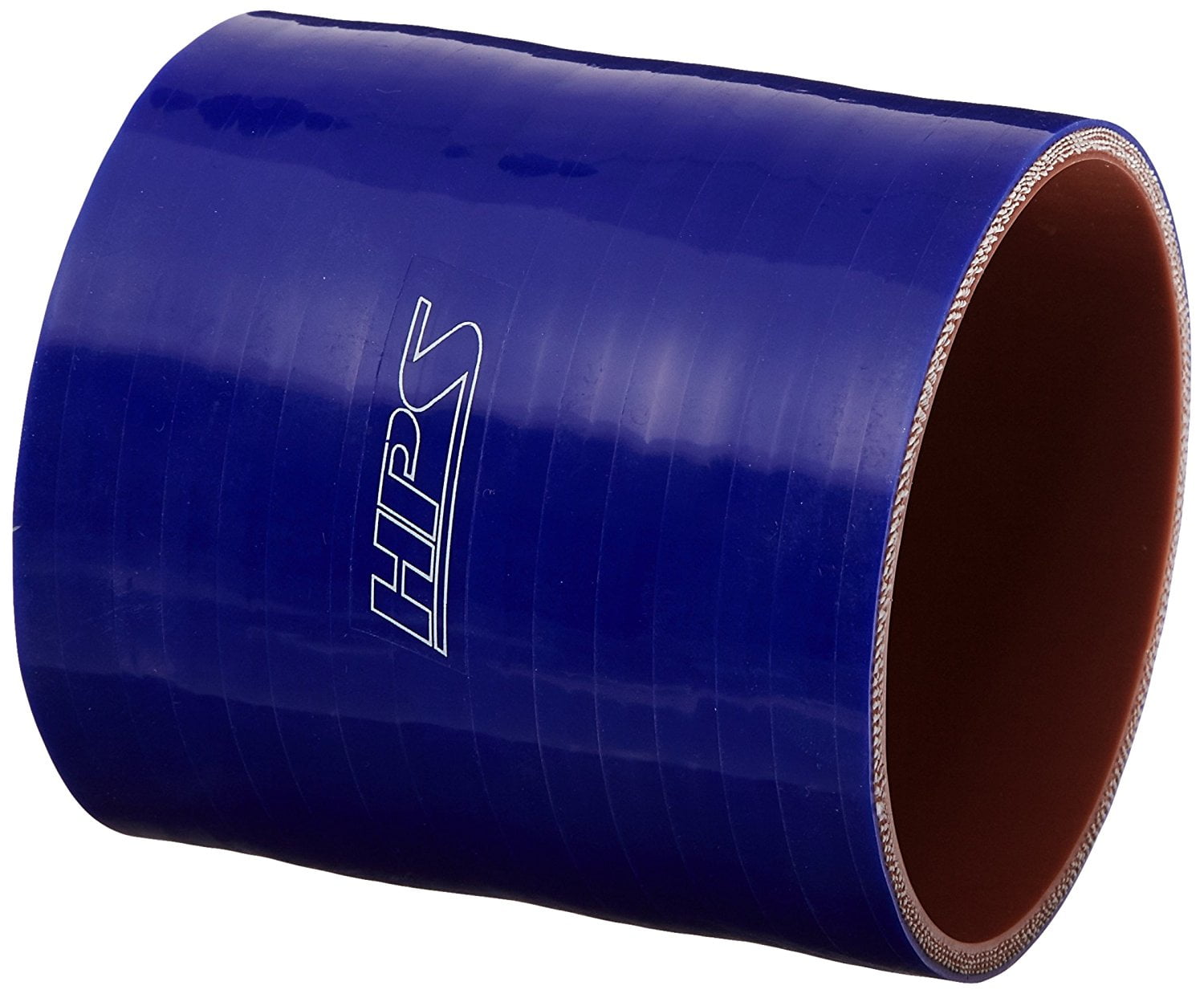 3-1/2 ID 4 Length Blue HPS HTSC-350-L4-BLUE Silicone High Temperature 4-ply Reinforced Straight Coupler Hose 70 PSI Maximum Pressure 
