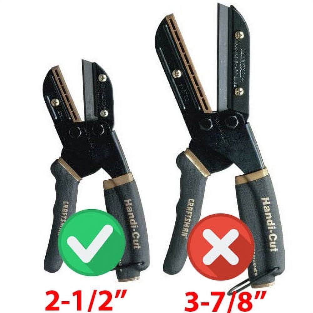 Handi Multi-Cut 2 1/2" (5) Replacement Blades & Anvil For Craftsman 301 330 37310 37300 37301 Accu Cut